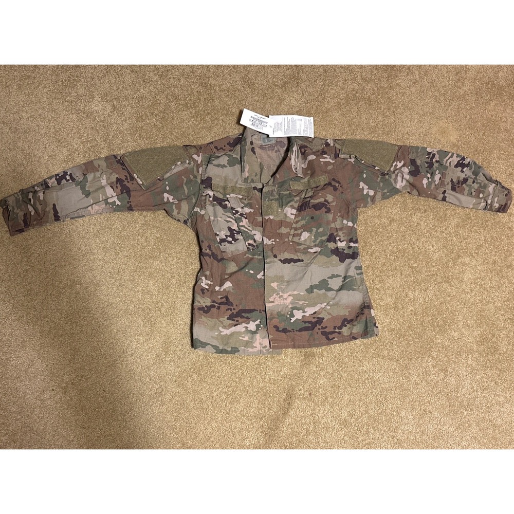 NWT-US Army Jacket Small-Short Camo Perimeter‎ Insect Guard Coat Combat Uniform